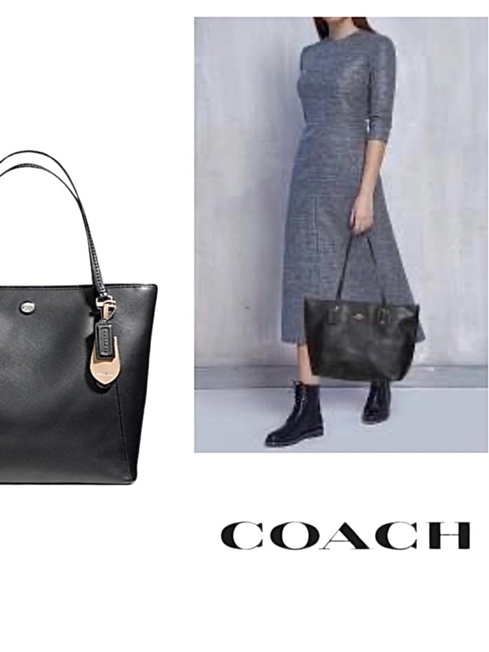 Peyton Zip Top Crossgrain Leather Tote Purse